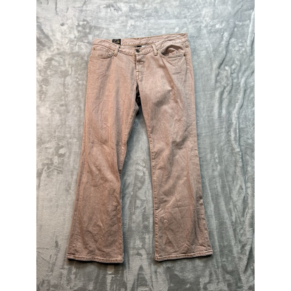 Lucky Brand Womens Sz 16/33 Mauve Jeans Bootcut Lil Maggie Western Boho Ladies